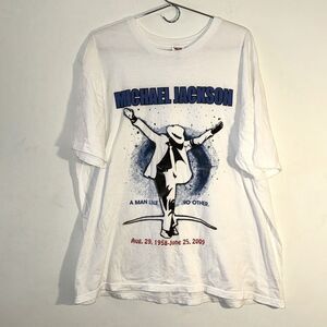 Vintage Michael Jackson A Man Like No Other T-Shirt Men’s Size 2XL